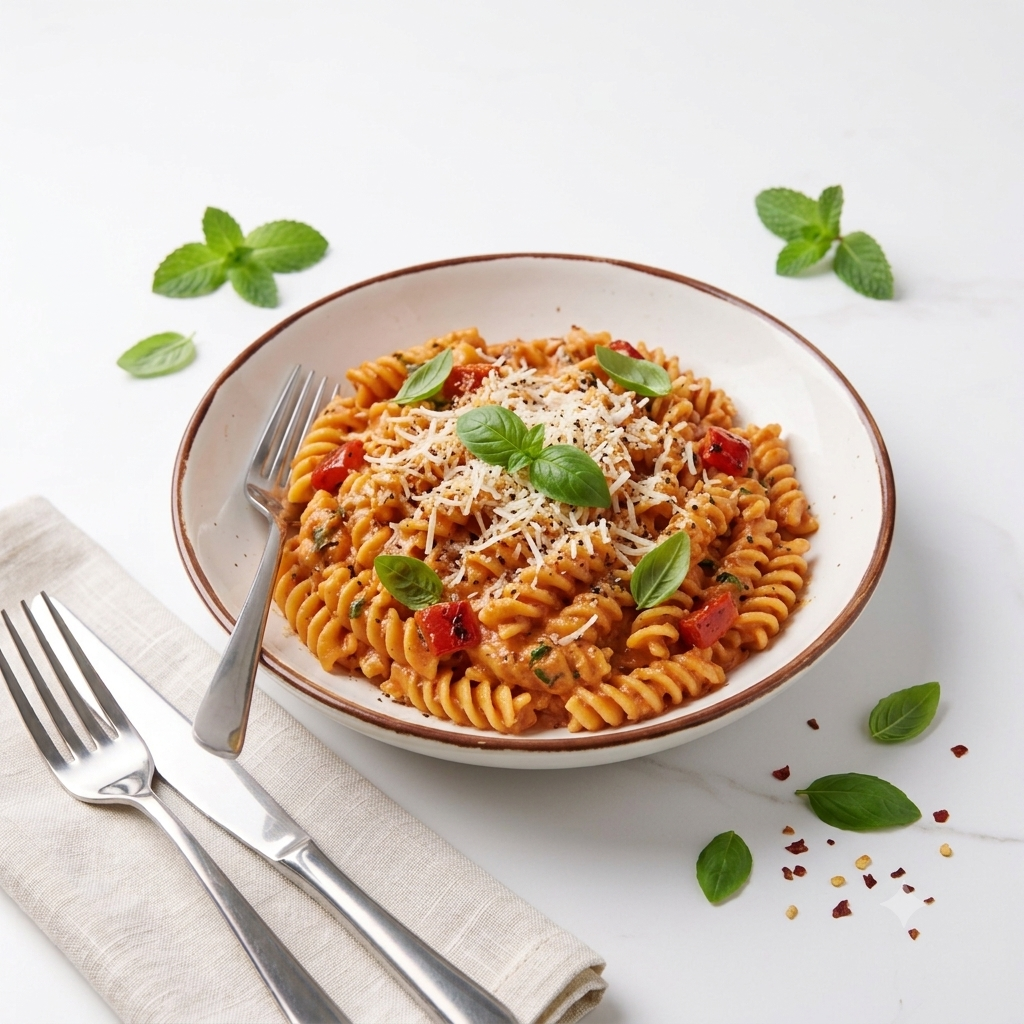 Yummiezzz Creamy Red Sauce Pasta