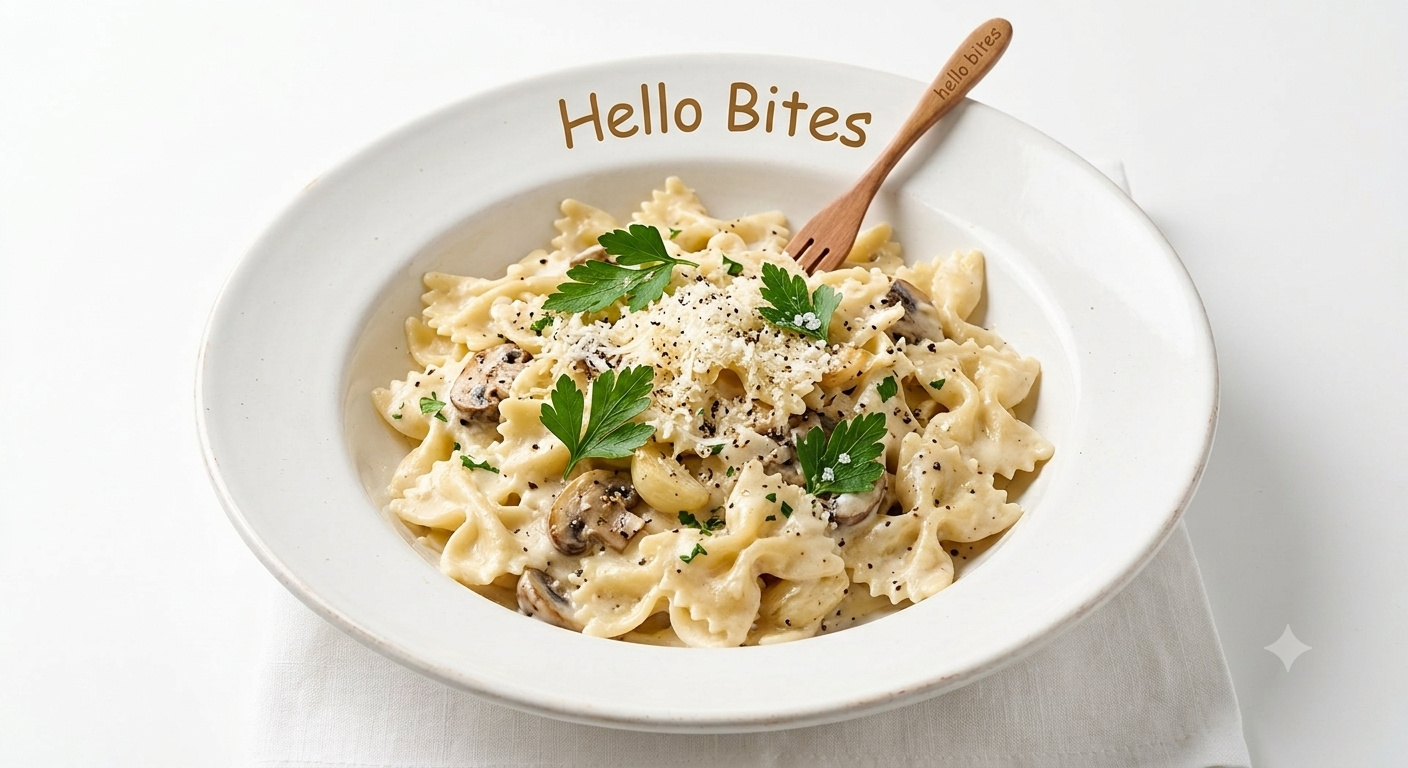  Creamy White Sauce Pasta