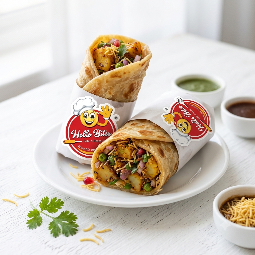 Chatpta Aloo Wrap