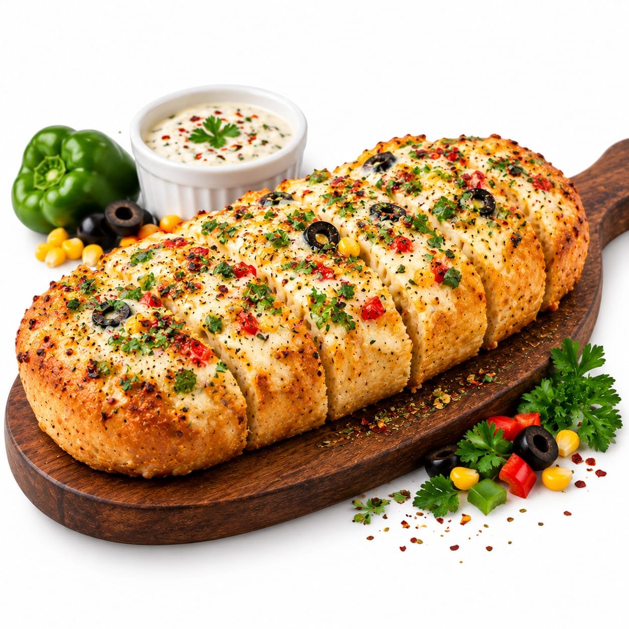 Exotica Veggie Garlic Bread