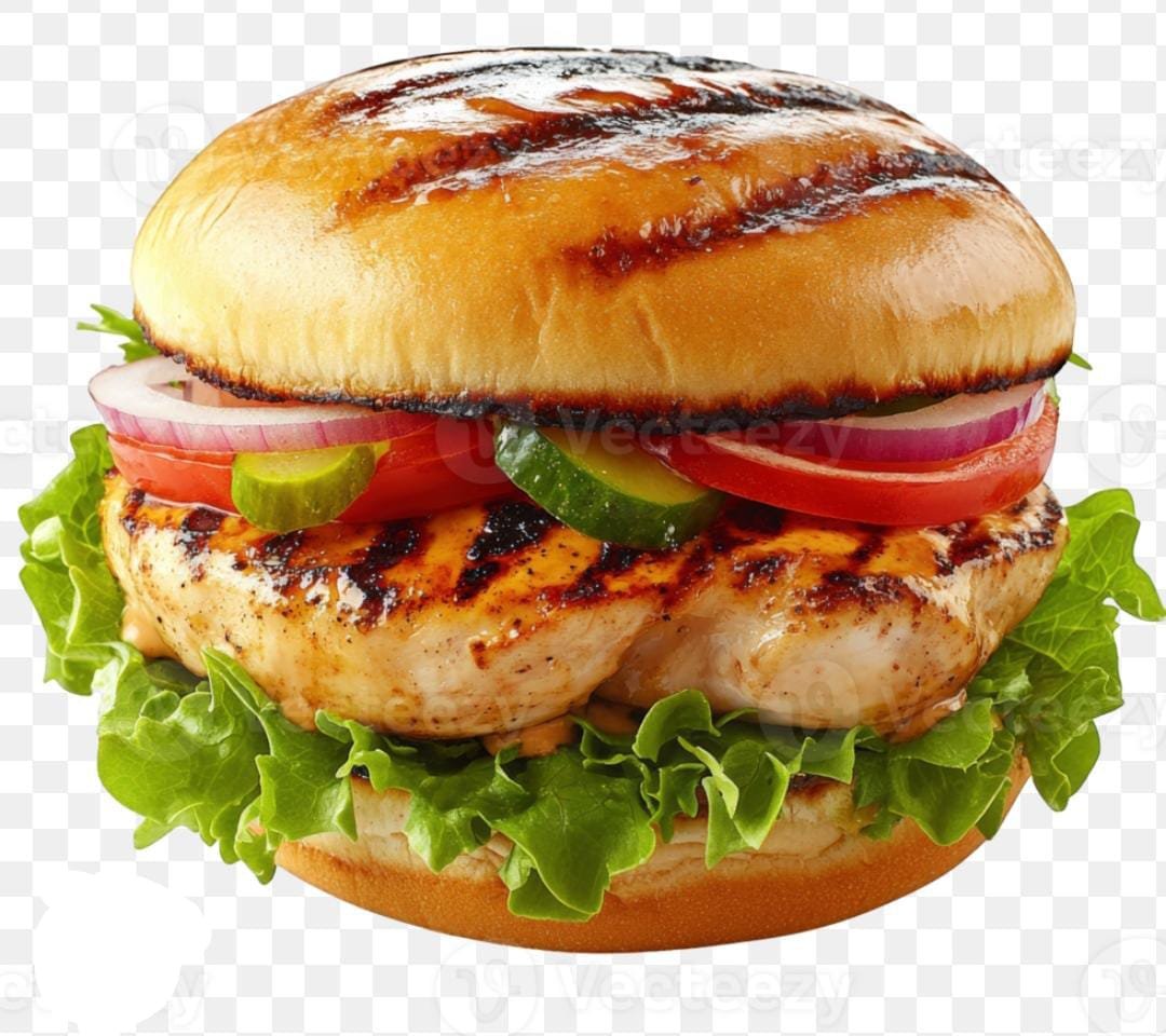 BBQ Grilled Chicken Burger