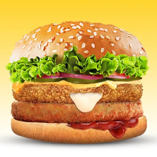 Double Tikki Supreme Burger